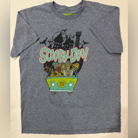 Scooby-Doo! Other - Scooby-Doo Graphic T-Shirt Gray Short Sleeve Size L Unisex